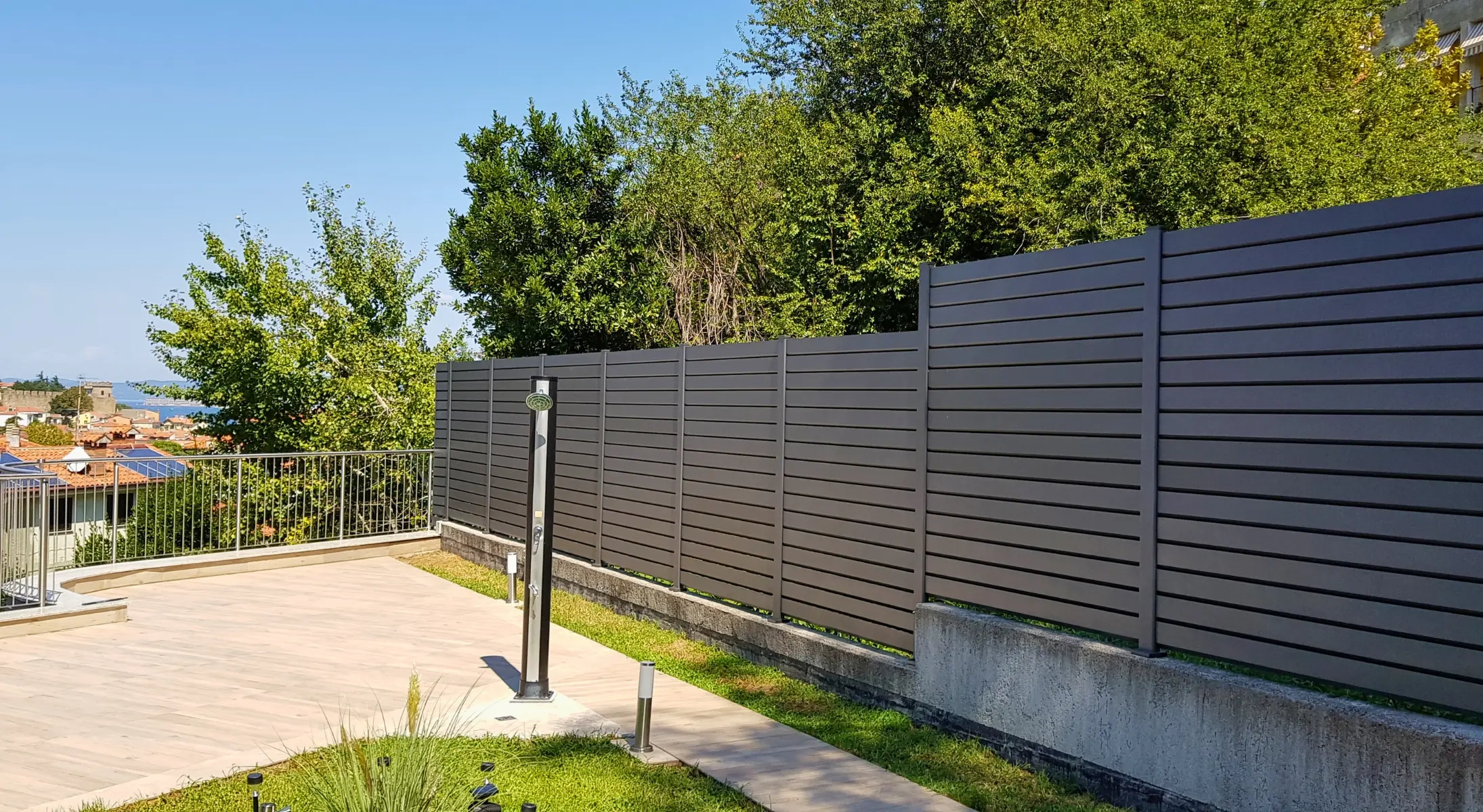 Antracit Alu Ograja Dvorišče